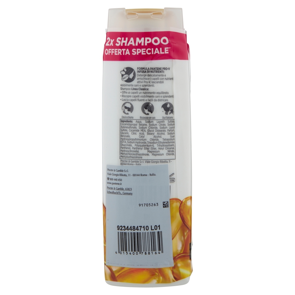 Pantene Pro-V Shampoo Linea Classica 2x250 ml